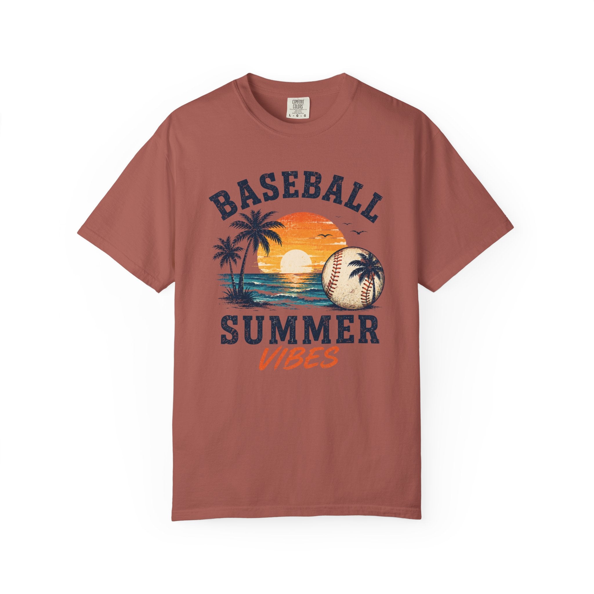 Baseball Summer Vibes T-Shirt