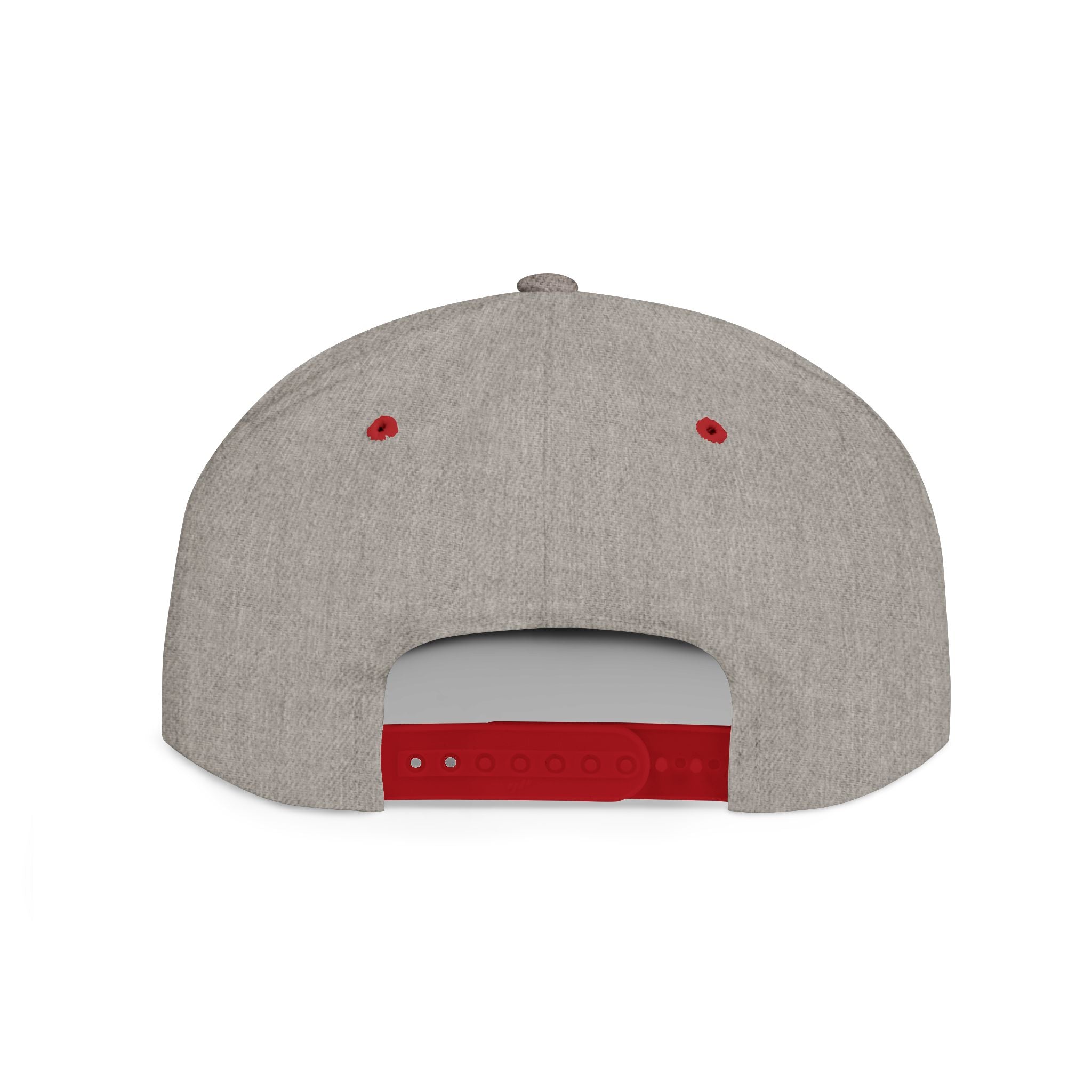 Mental Edge Flat Bill Snapback Hat — Minimal Athletic Logo Cap