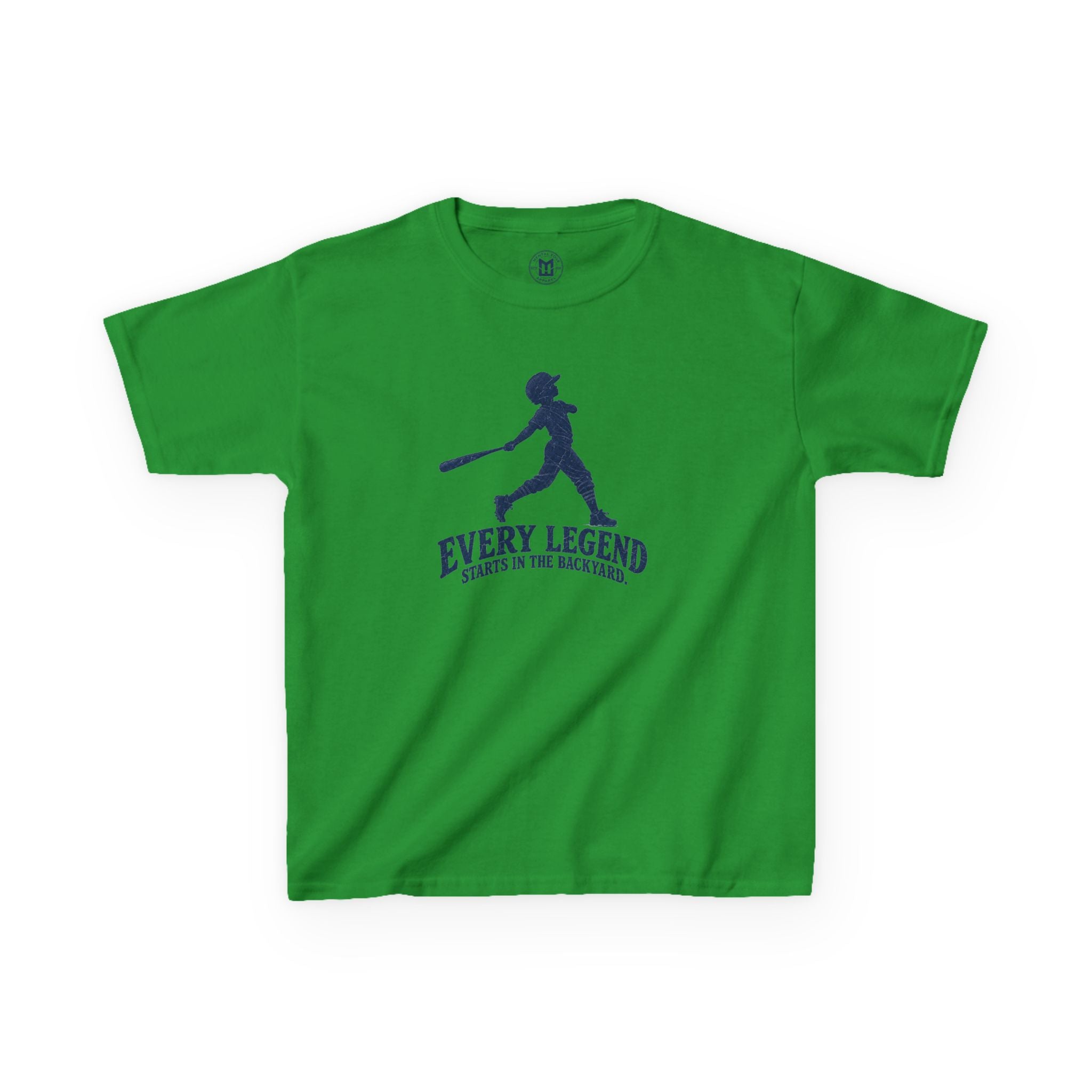 Kids T-Shirt — "Every Legend Starts in the Backyard" Baseball Tee