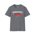 Consistency Wins T-Shirt — Motivational  Success Tee