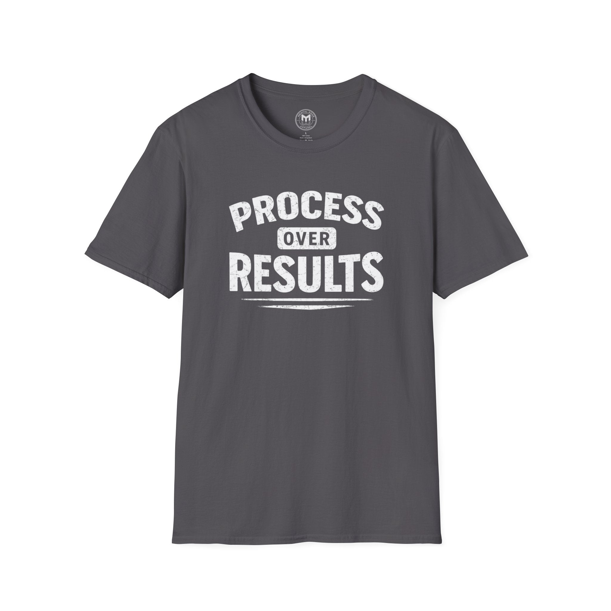 Process Over Results T-Shirt — Motivational Fitness & Productivity Tee