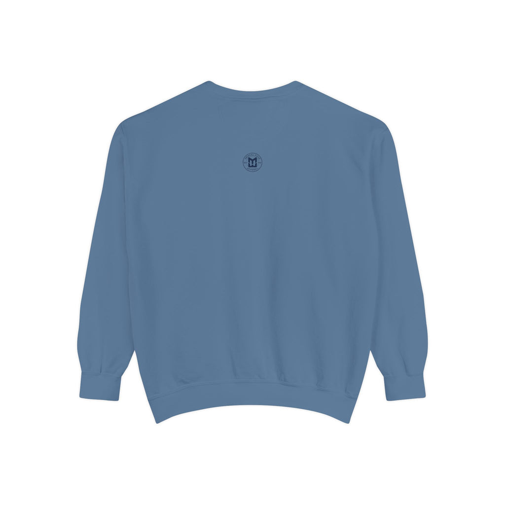 Baseball Unisex Sweatshirt - "Live Love Baseball" Vintage Sunset Crewneck