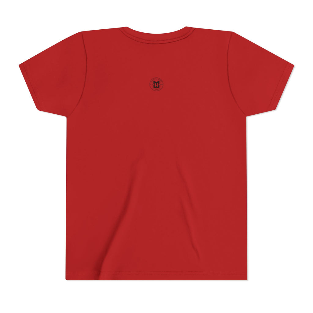 Youth Baseball Tee - 'See Ya!' Cartoon Pitching Ball Graphic
