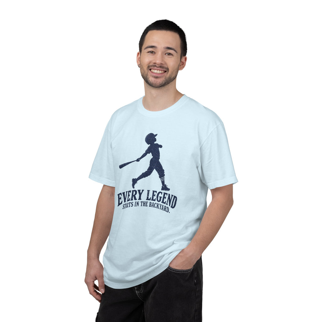Adult Unisex  "Every Legend Starts in the Backyard" Graphic Tee