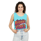 Baseball Vibes Tank Top — Retro Stadium Graphic Baseball Tee