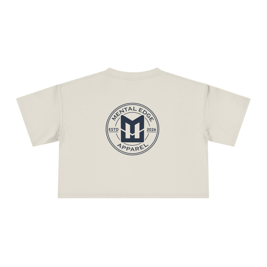 No Lollygagging Crop Tee — Women's Athletic Casual Top