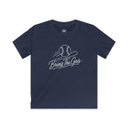 Kids Baseball Tee — "Bring The Gas" Fastball T‑Shirt