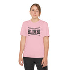 Believe Big Youth Baseball Dri Fit Tee