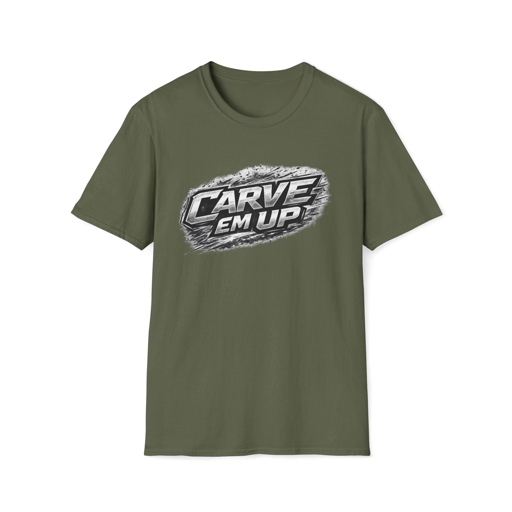Carve Em Up Adult T- Shirt