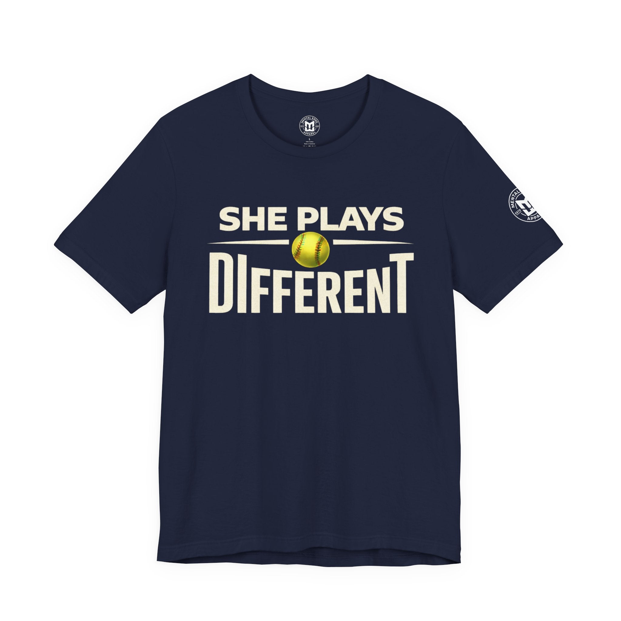 She Plays Different Softball T-Shirt