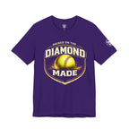 Raised on the Diamond Made Softball Tee