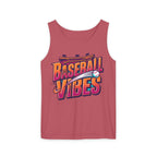 Baseball Vibes Tank Top — Retro Stadium Graphic Baseball Tee