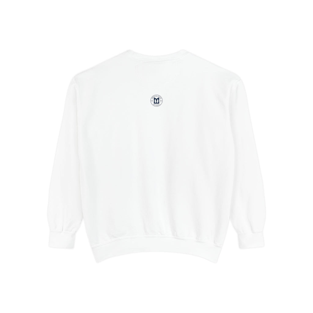 Baseball Unisex Sweatshirt - "Live Love Baseball" Vintage Sunset Crewneck