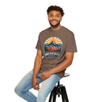 Born to Hit Balls Over Mountains T-Shirt — Unisex Vintage Mountain Comfort Colors Graphic Tee