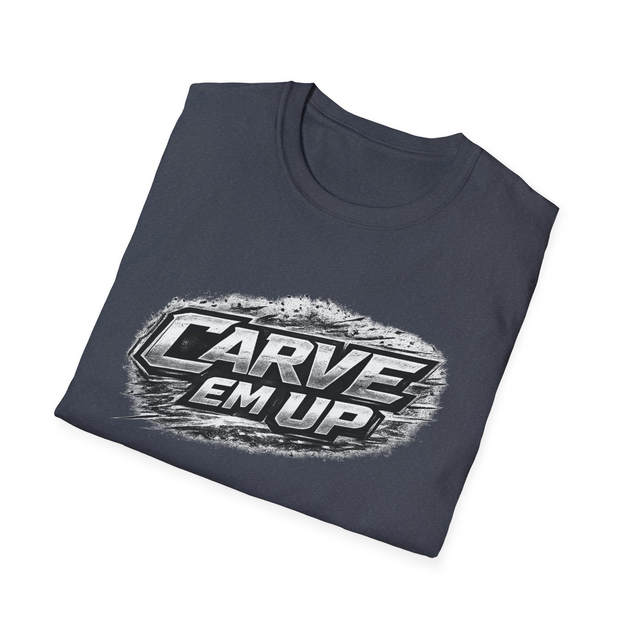 Carve Em Up Adult T- Shirt