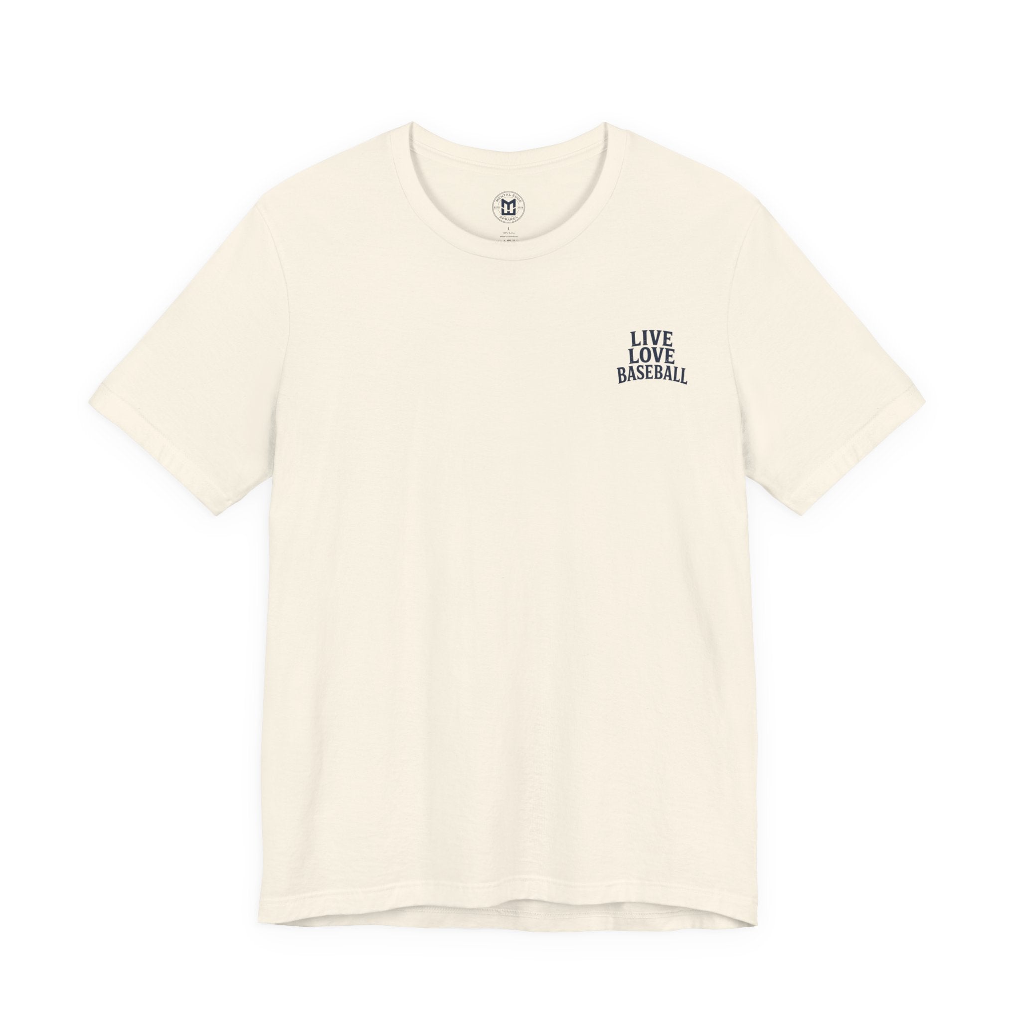 Baseball Tee — "Live Love Baseball" Vintage Sunset Unisex T-Shirt