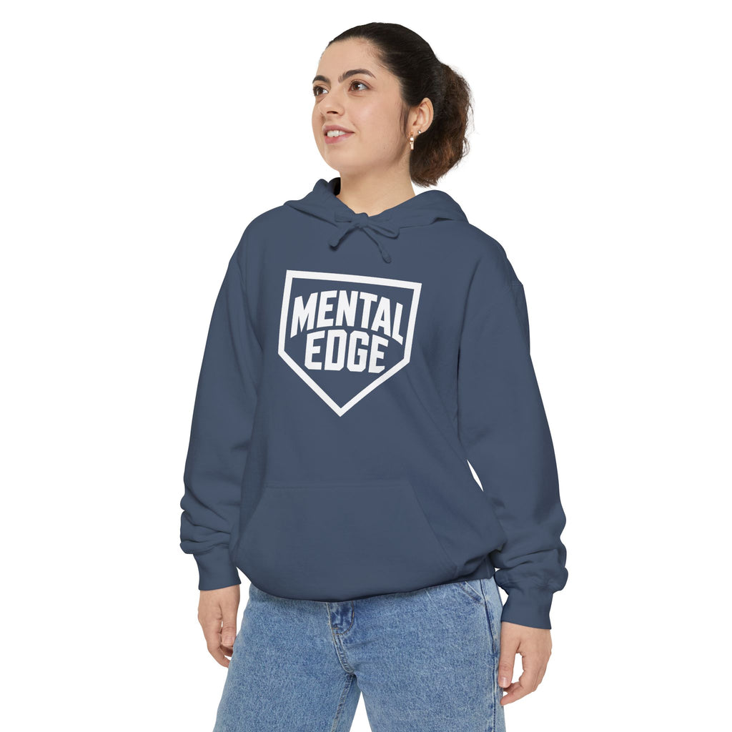 Mental Edge Home Plate Hoodie Unisex - Comfort Colors Garment-Dyed Hoodie