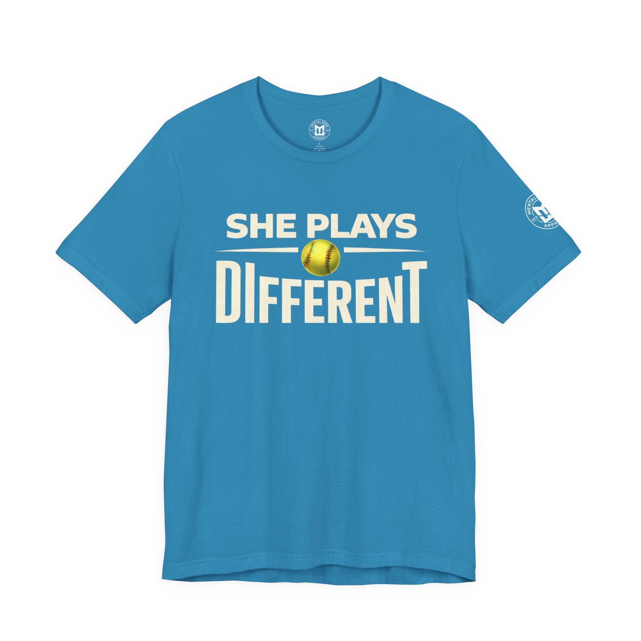 She Plays Different Softball T-Shirt