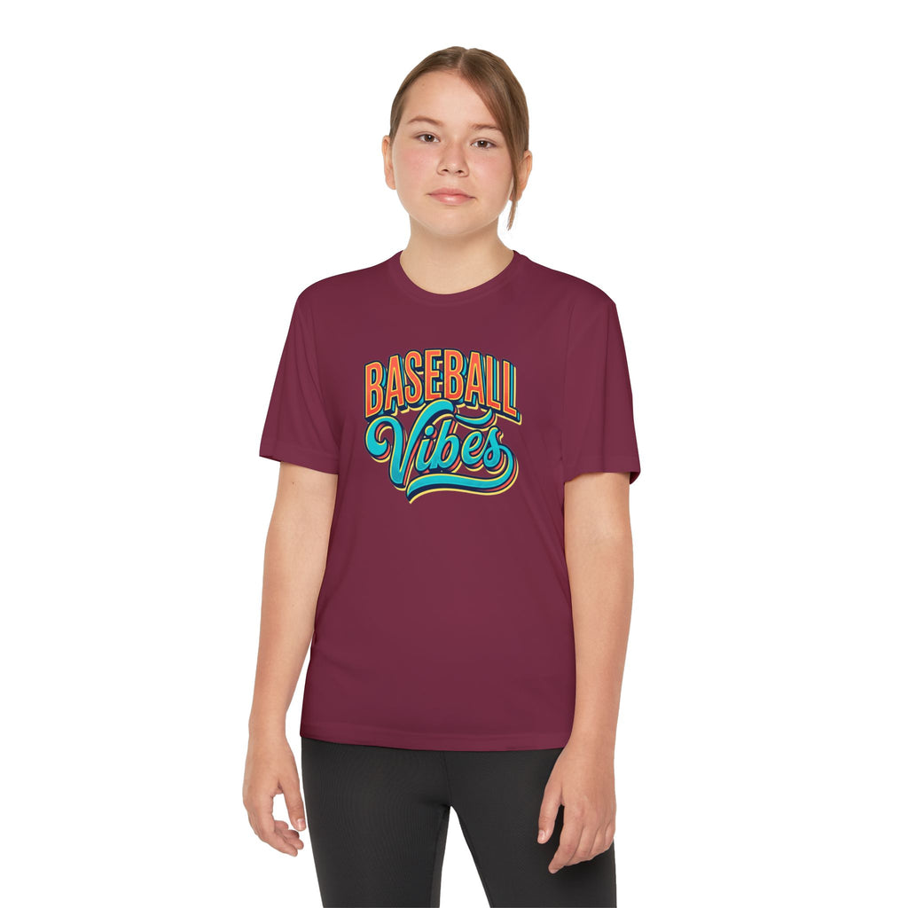 Youth Baseball Vibes Dri-Fit Tee