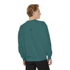 Baseball Unisex Sweatshirt - "Live Love Baseball" Vintage Sunset Crewneck