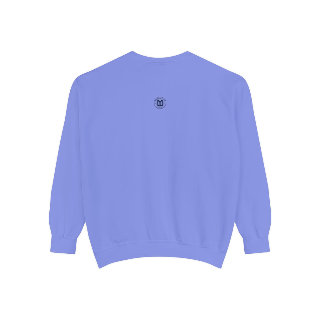 Baseball Unisex Sweatshirt - "Live Love Baseball" Vintage Sunset Crewneck