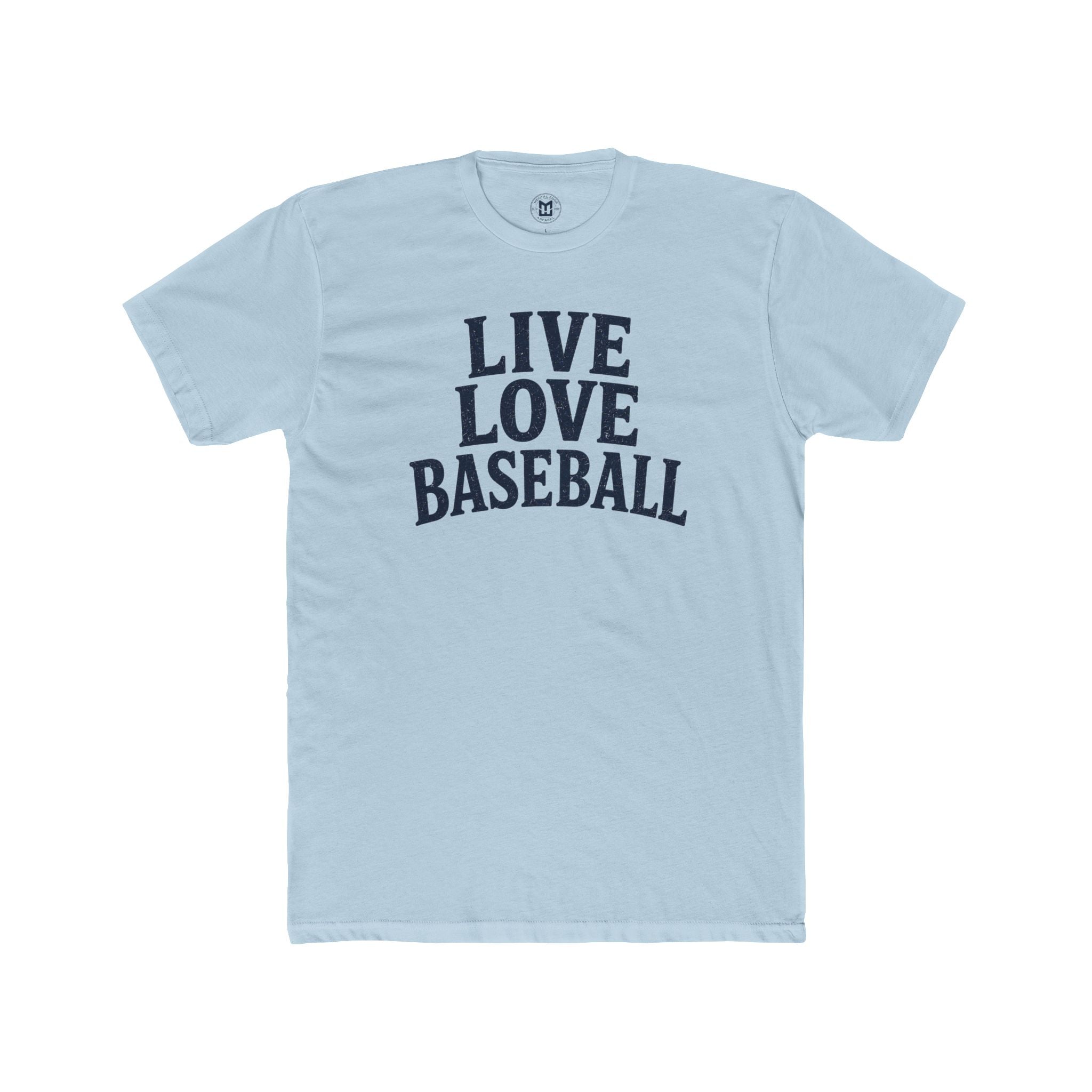 Live Love Baseball T-Shirt — Classic Baseball Tee for Fans