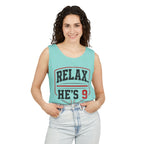 Relax… He’s 9 Parents Tank Top