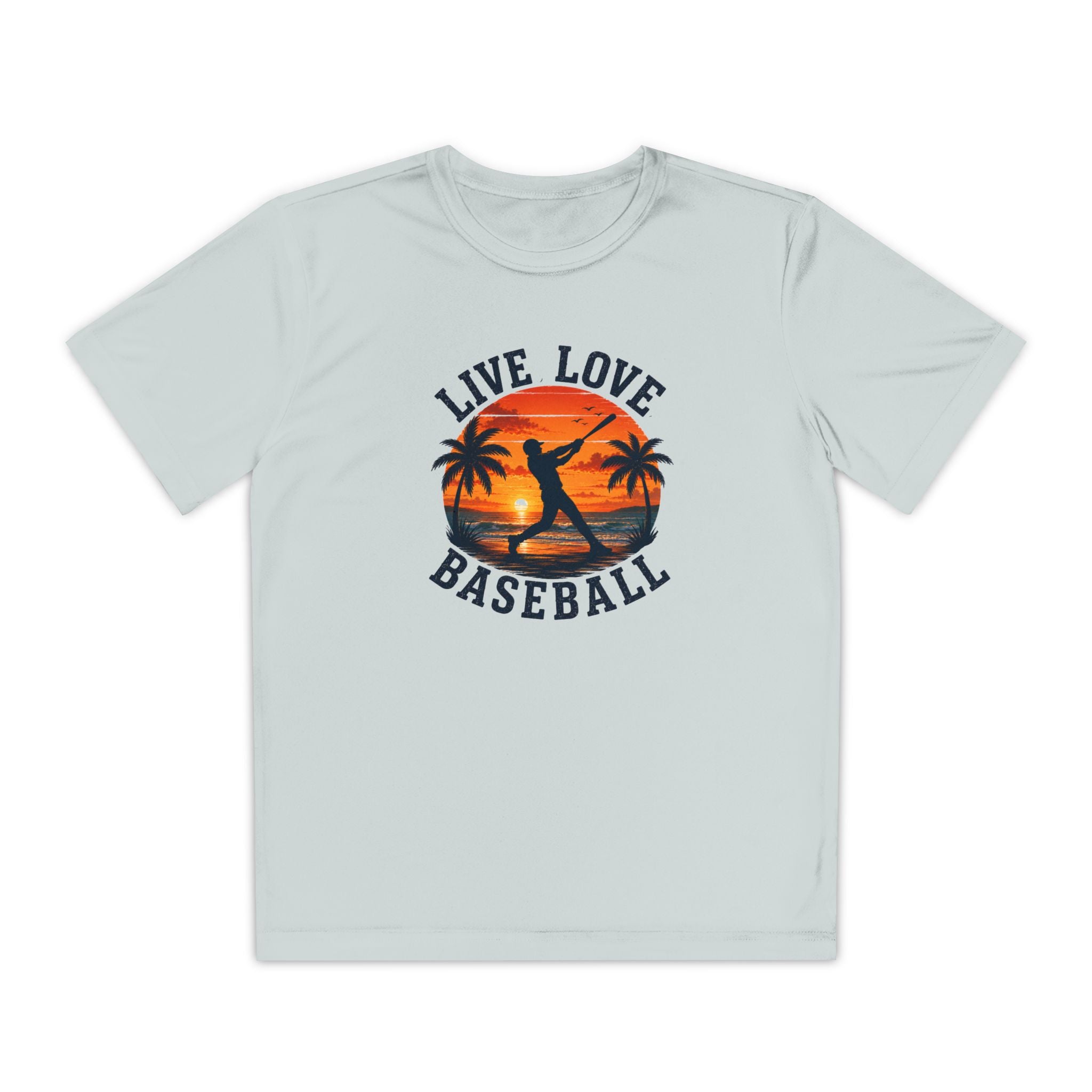 Live Love Baseball Youth Dri Fit Tee