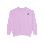 Baseball Sweatshirt — "Live Love Baseball" Vintage Sunset Crewneck Unisex