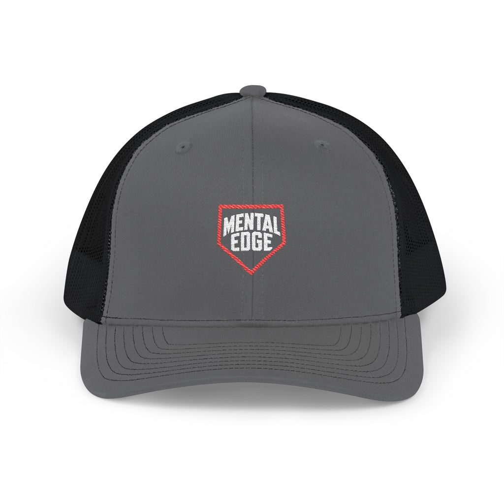 Mental Edge Trucker Cap — Retro Patch Snapback Hat