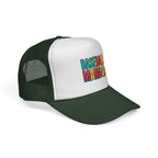 Baseball Mama Trucker Cap – Retro Colorful Softball Mom Hat