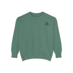 Baseball Sweatshirt — "Live Love Baseball" Vintage Sunset Crewneck Unisex
