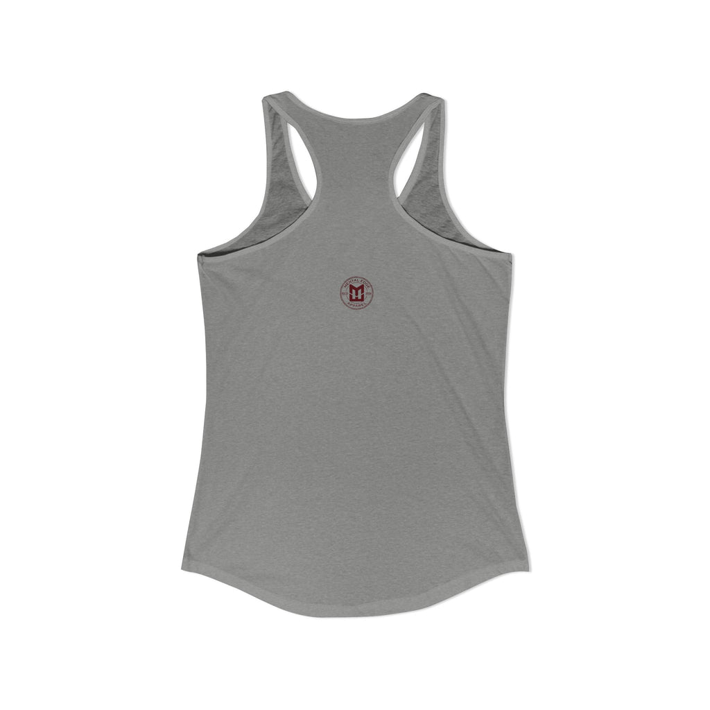 Relax He's 10 Baseball Moms Racerback Tank