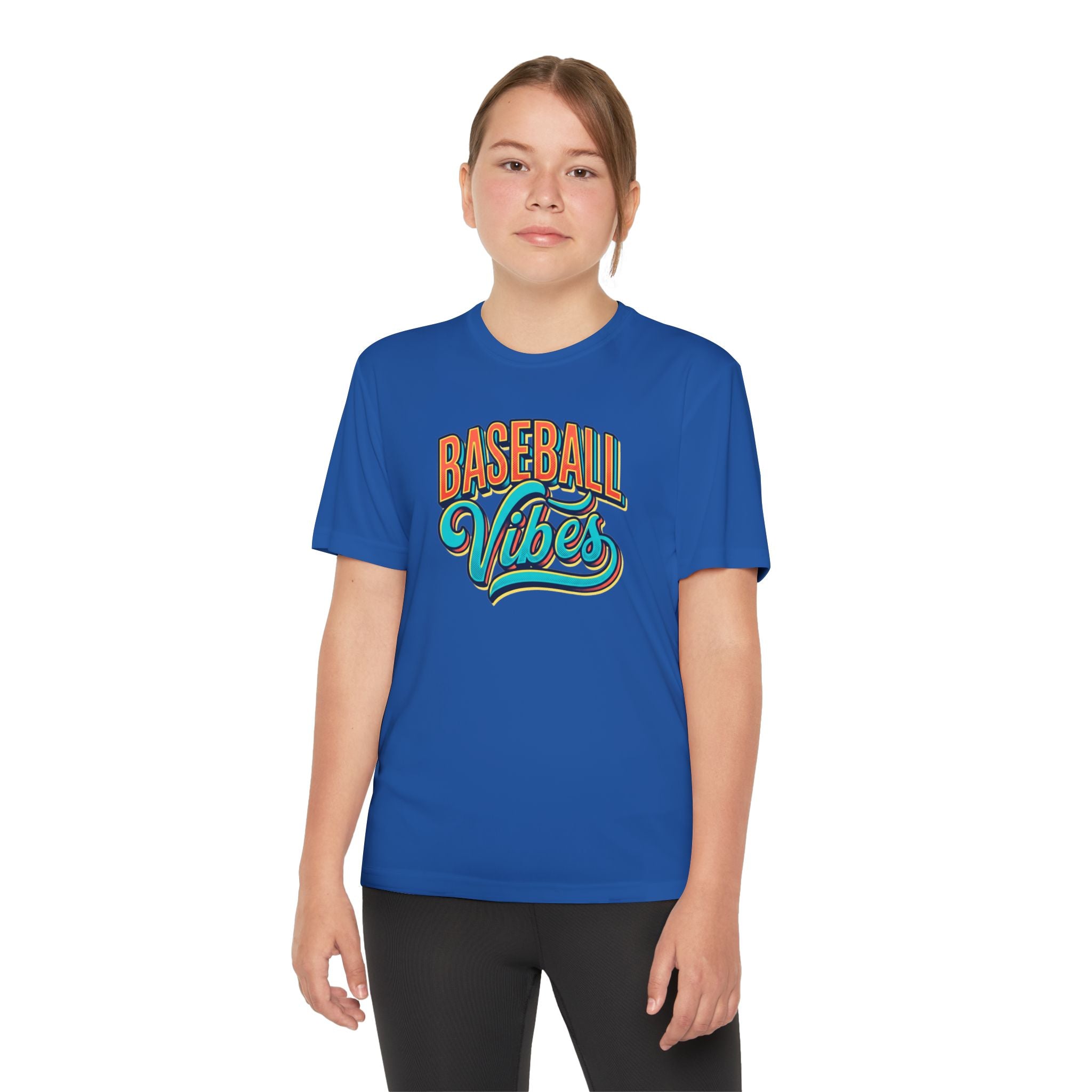 Youth Baseball Vibes Dri-Fit Tee