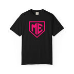 ME Mental Edge Baseball Plate T‑Shirt — Pink Monogram Graphic Comfort Colors Tee
