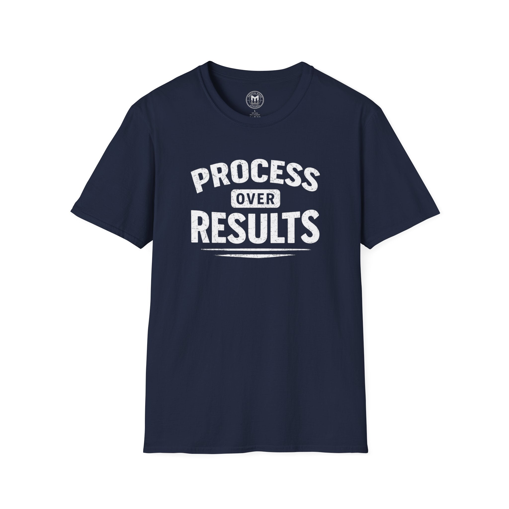 Process Over Results T-Shirt — Motivational Fitness & Productivity Tee