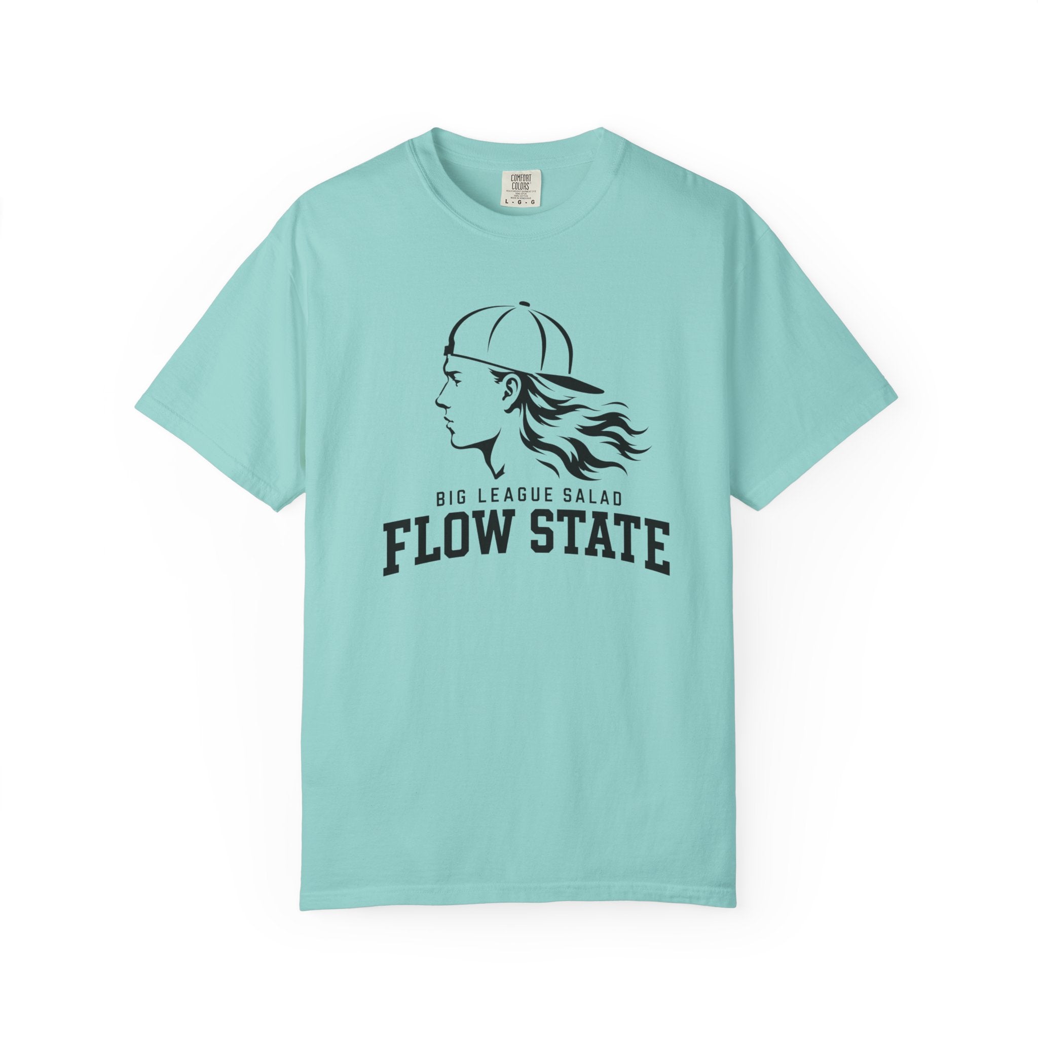 Flow State Tee — 'Big League Salad' Athletic Retro Graphic T-Shirt