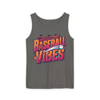 Baseball Vibes Tank Top — Retro Stadium Graphic Baseball Tee