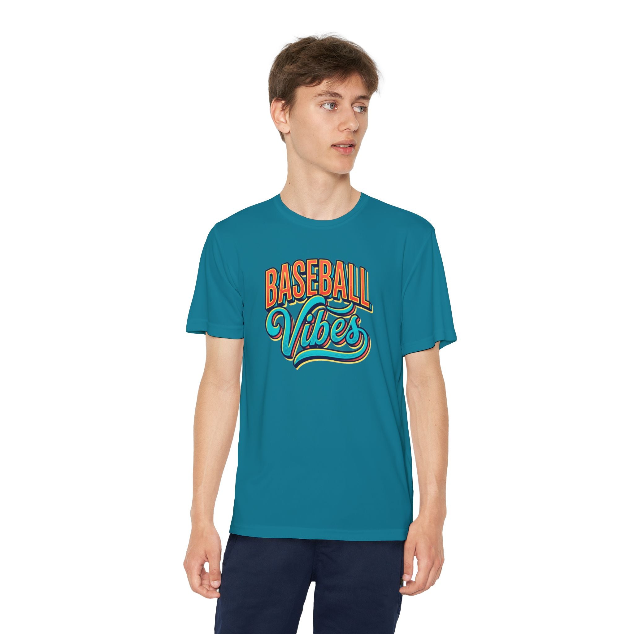 Youth Baseball Vibes Dri-Fit Tee