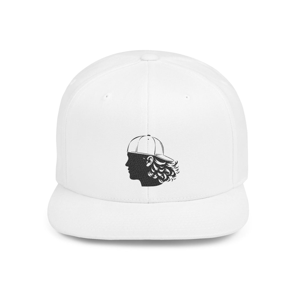 Big League Salad Backwards Hat Flat Bill Snapback Hat
