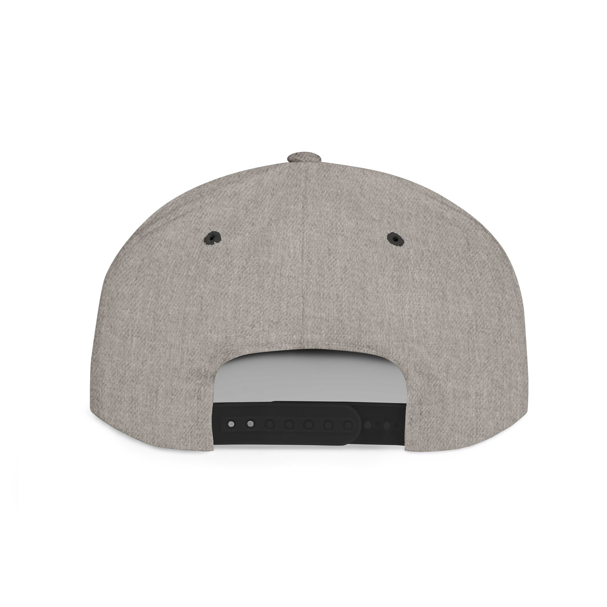 Mental Edge Flat Bill Snapback Hat — Minimal Athletic Logo Cap