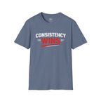 Consistency Wins T-Shirt — Motivational  Success Tee