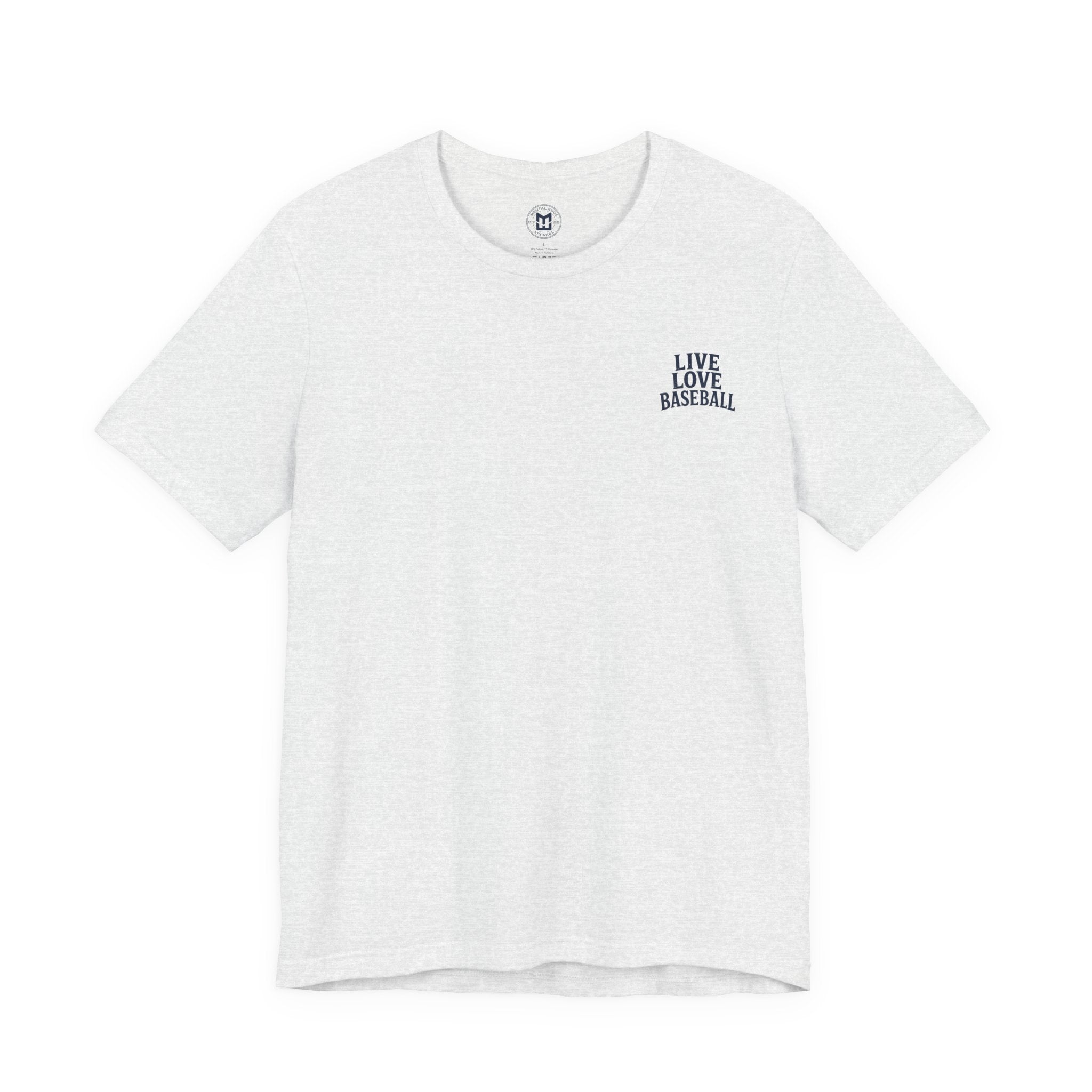Baseball Tee — "Live Love Baseball" Vintage Sunset Unisex T-Shirt
