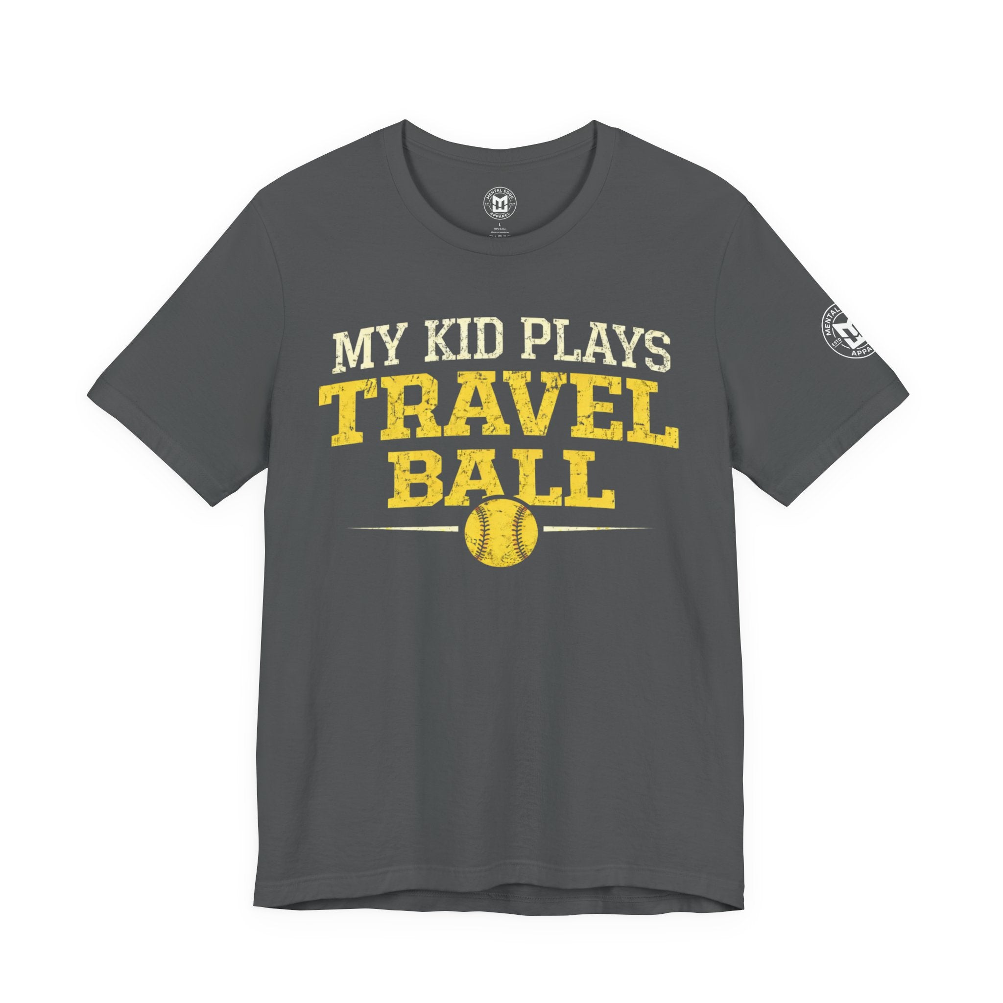 My Kid Plays Travel Ball Softball Women's T-Shirt