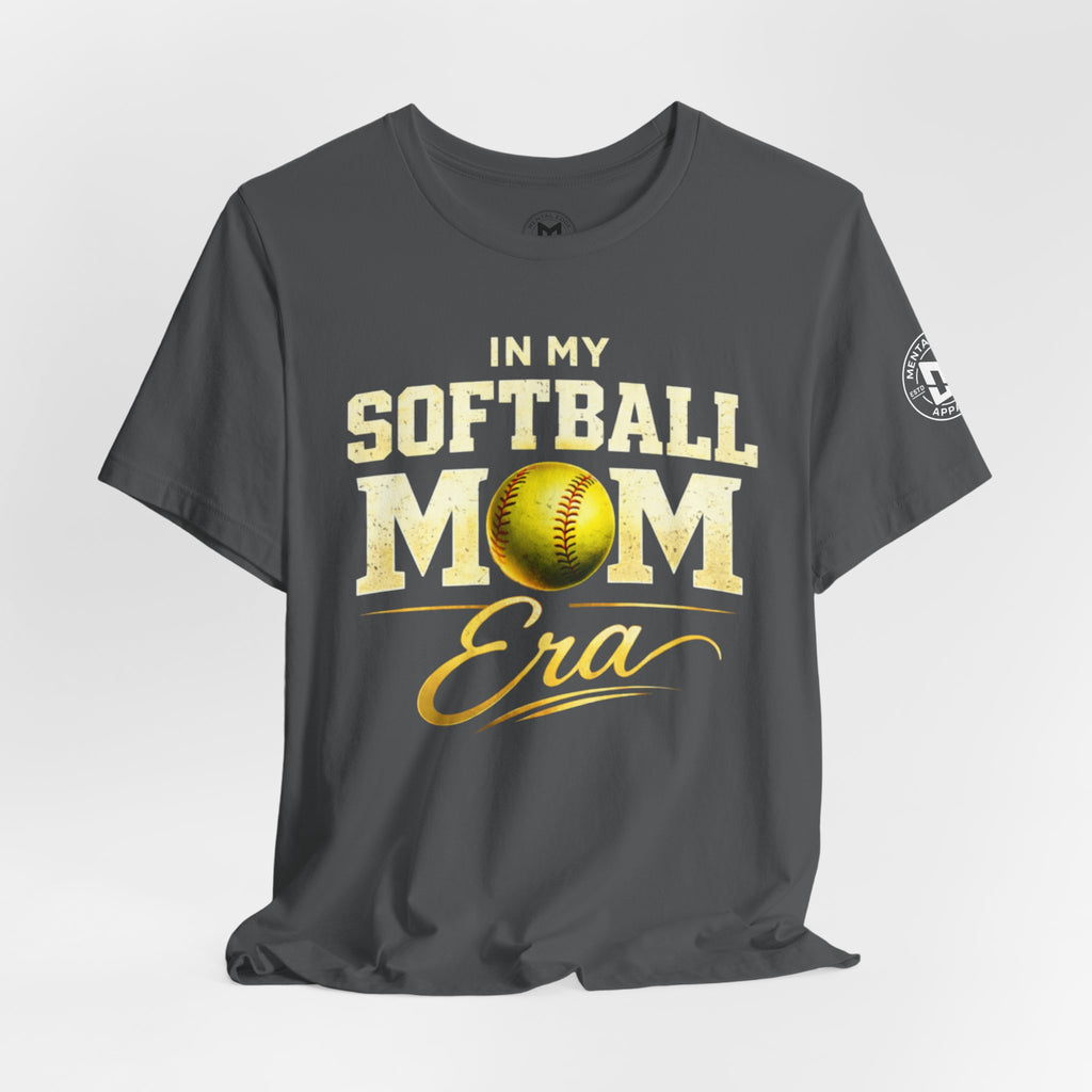 "In My Softball Mom Era" Softball Mom —Graphic Shirt