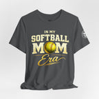 "In My Softball Mom Era" Softball Mom —Graphic Shirt