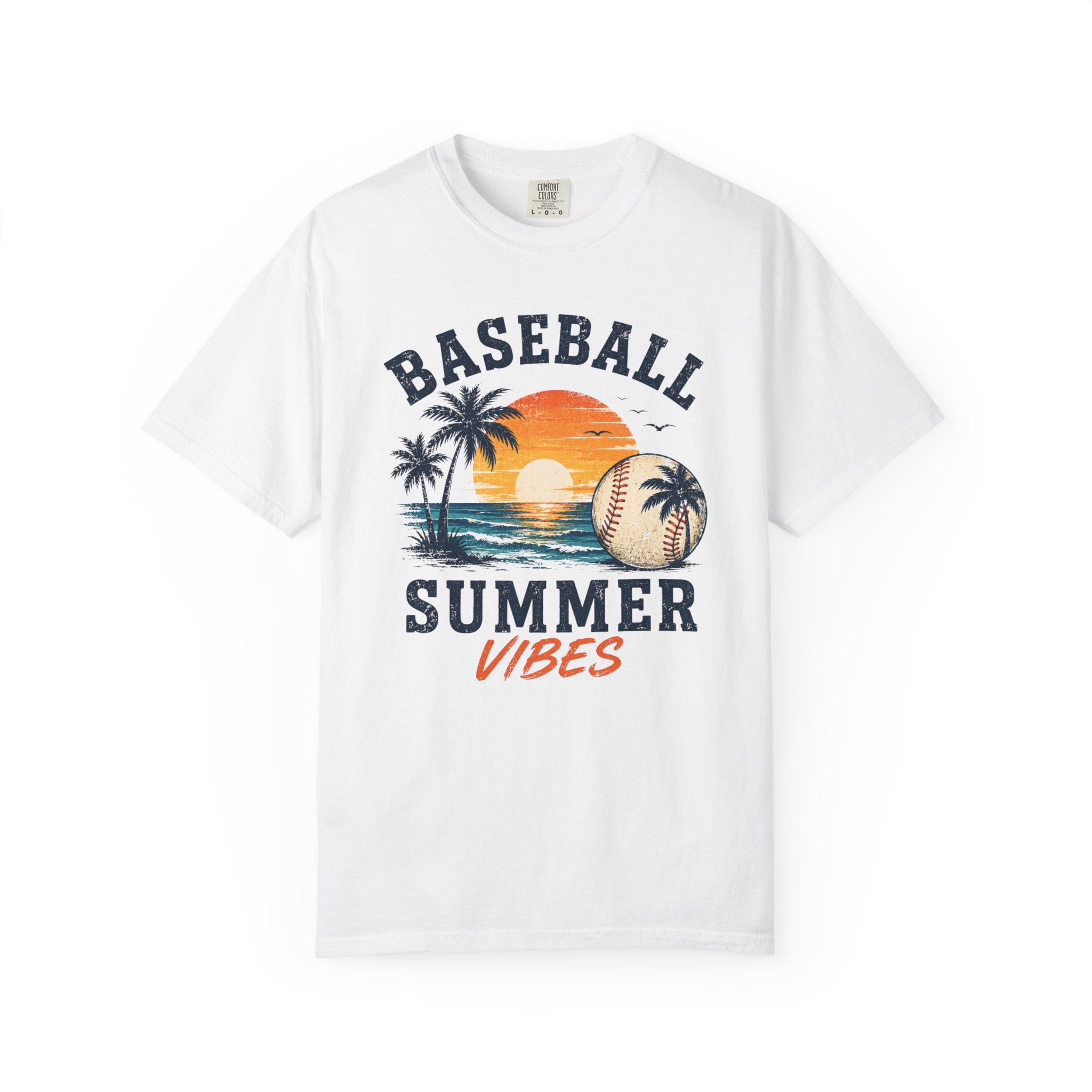 Baseball Summer Vibes T-Shirt