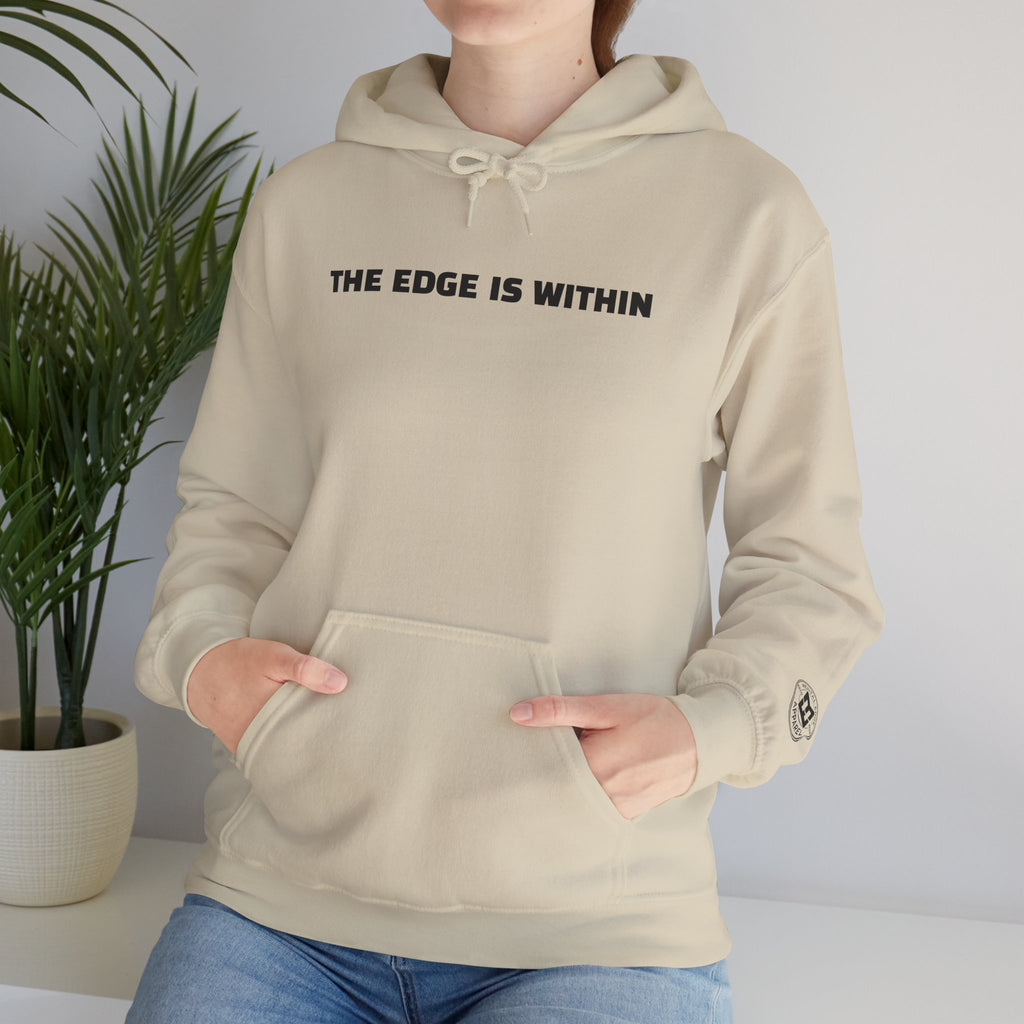 The Edge Is Within Puff Hoodie