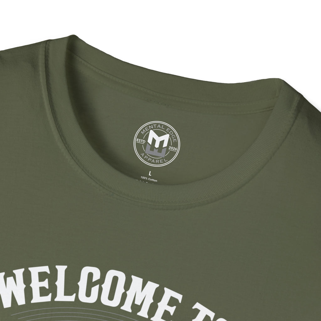 Welcome to Tanksville Tank Adult T-Shirt