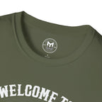 Welcome to Tanksville Tank Adult T-Shirt